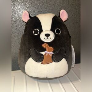 Squishmallows 8" Easter Skyler the Skunk with Chocolate Bunny
